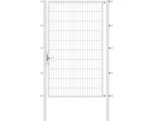 Einzeltor Flexo 126,5 x 200 cm silber