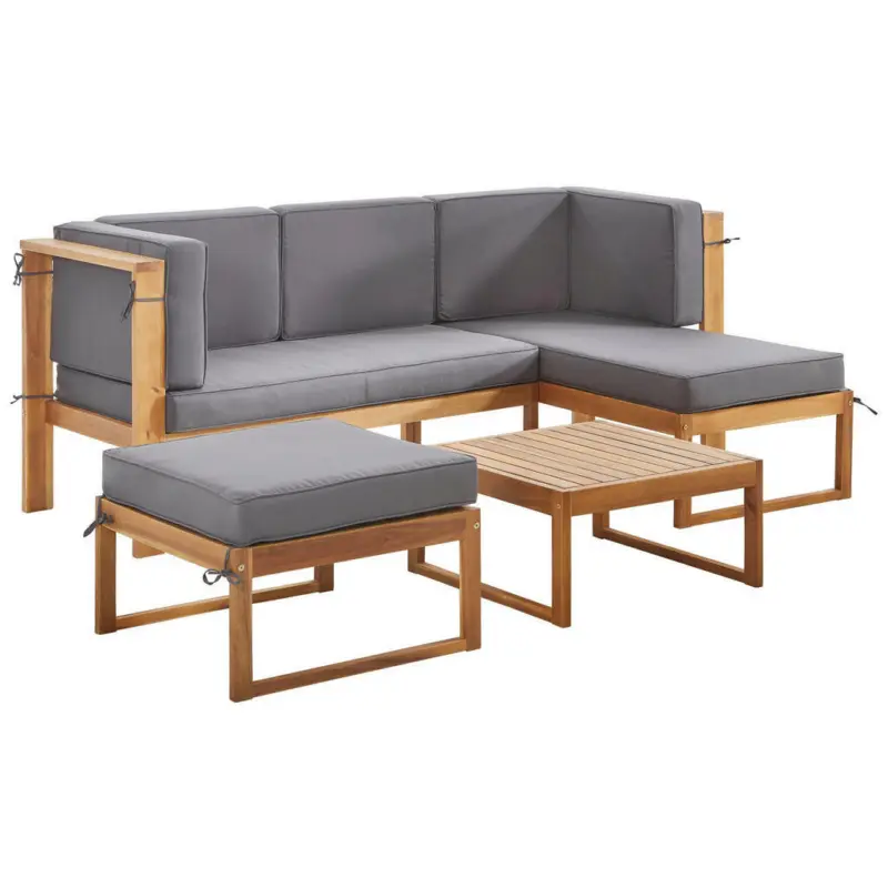 Loungegarnitur 4-teilig 199/123,5 cm