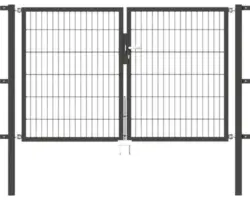 Doppeltor Flexo 197 x 120 cm anthrazit