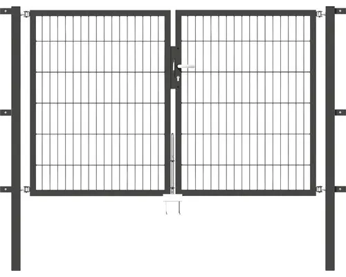 Doppeltor Flexo 197 x 120 cm anthrazit