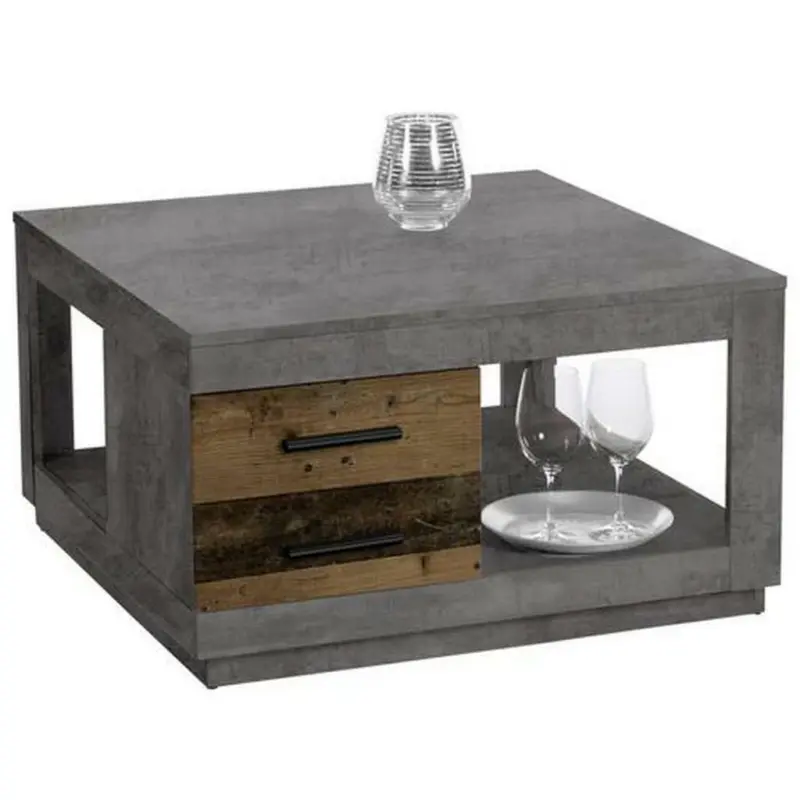 Couchtisch in Holzwerkstoff 80/80/45,6 cm