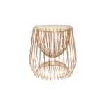 XXXLutz Lauterach - Ihr M&ouml;belhaus bei Bregenz Beistelltisch in Metall, Stein 50/50/51 cm