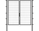 Hornbach Doppeltor Flexo 197 x 200 cm anthrazit