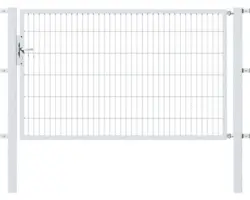 Einzeltor Flexo 201,5 x 120 cm silber