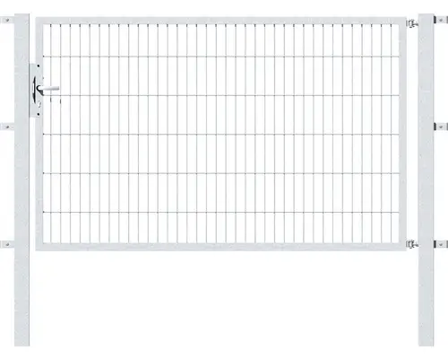 Einzeltor Flexo 201,5 x 120 cm silber