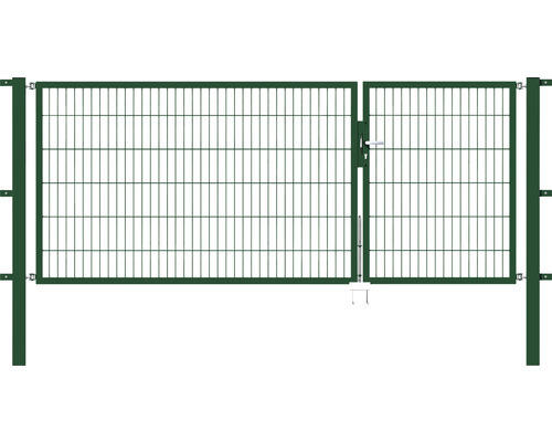 Doppeltor Flexo 298,5 x 120 cm grün