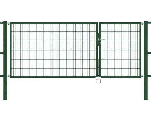 Doppeltor Flexo 298,5 x 120 cm grün