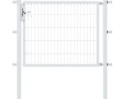 Einzeltor Flexo 126,5 x 100 cm silber