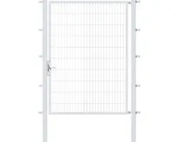 Einzeltor Flexo 151,5 x 200 cm silber