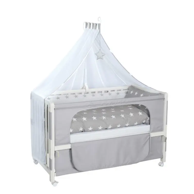 Gitterbett-Komplettset Room Bed Little Stars 60/120 cm