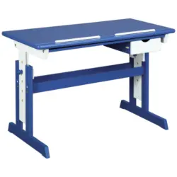 Jugendschreibtisch 109/55/63 cm höhenverstellbar, Stauraum, in verschiedenen Holz-Dekoren erhältlich