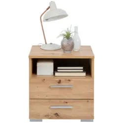 Nachtkästchen in Eiche Artisan