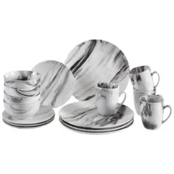 Kombiservice Marmor 16-teilig