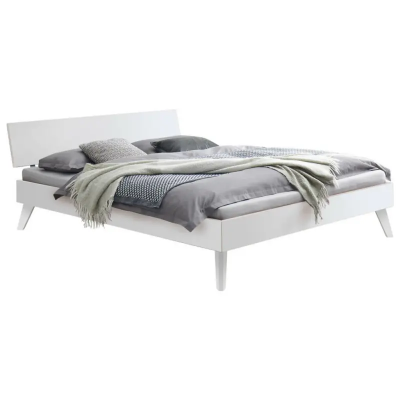 Bett 180/200 cm in Weiß