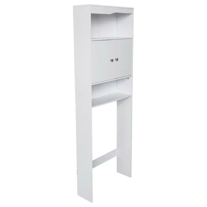 Waschmaschinenschrank in Wei&szlig;