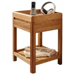 Beistelltisch in Holz 40/40/60 cm