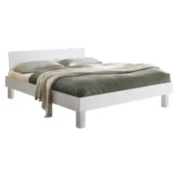 Bett 200/200 cm in Weiß