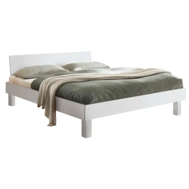 Bett 200/200 cm in Weiß