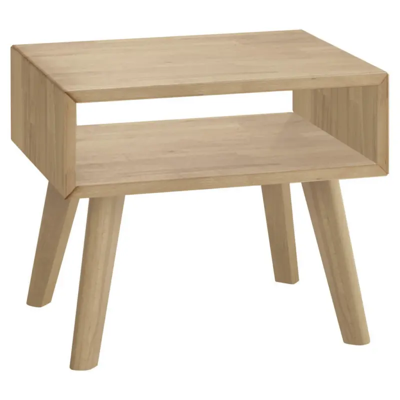 Nachtkästchen in massiv Kernbuche Kernbuche