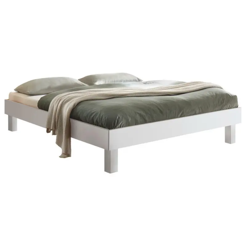 Bett 160/200 cm in Weiß