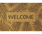 Hornbach Kokosmatte Finesse Leaves Welcome 40x60 cm