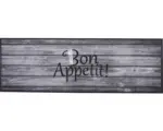 Hornbach Schmutzfangläufer Cook&Wash bon appetit grau 50x150 cm