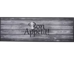 Schmutzfangläufer Cook&Wash bon appetit grau 50x150 cm