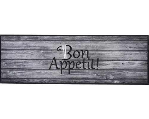 Schmutzfangläufer Cook&Wash bon appetit grau 50x150 cm