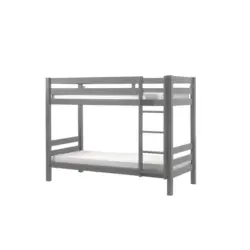Etagenbett 90/200 cm Grau