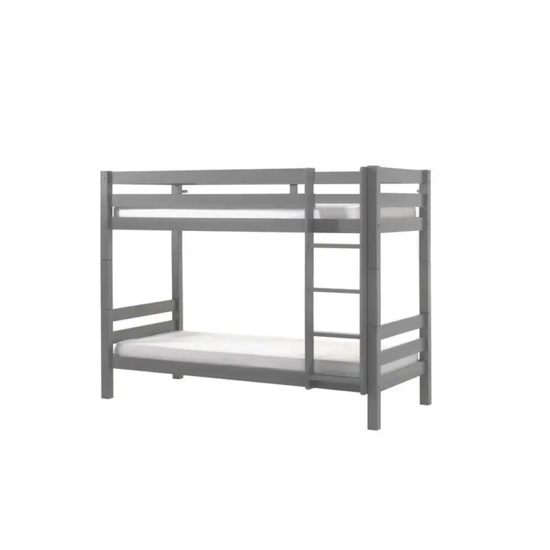Etagenbett 90/200 cm Grau