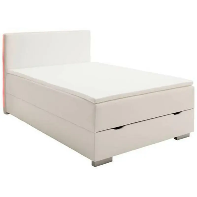 Boxspringbett 120/200 cm in Weiß