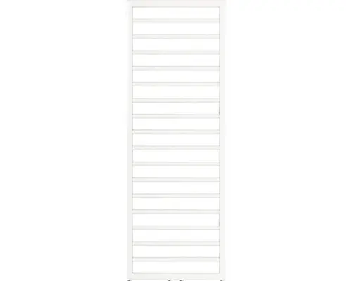 Designheizkörper Zehnder Subway ZSUB-130-045 1261x450 mm weiß mit Mittelanschluss