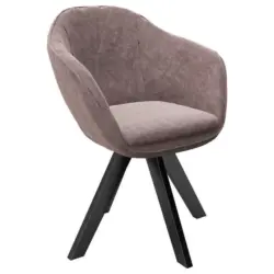 Armlehnstuhl in Velours