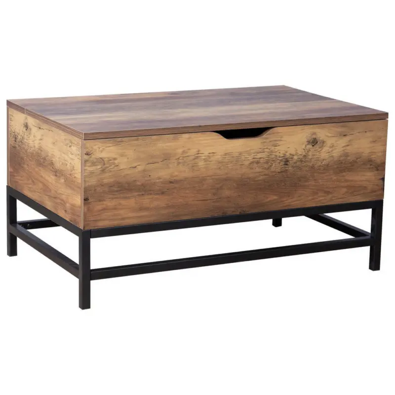 Couchtisch in Holzwerkstoff 80/48/40-54 cm cm