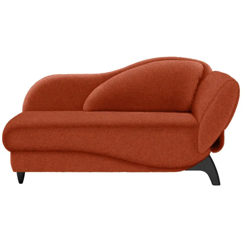 Liege in Webstoff Rostfarben