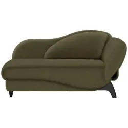 Liege in Webstoff Grün