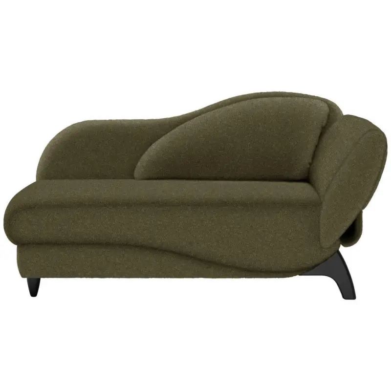 Liege in Webstoff Grün