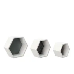 Wandregalset 30/25,6/20,5 cm