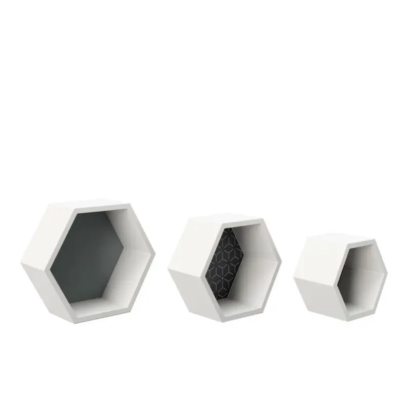 Wandregalset 30/25,6/20,5 cm