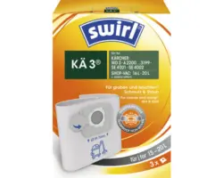 Staubsaugerbeutel Swirl® für KÄ 3®, 3 Stk.