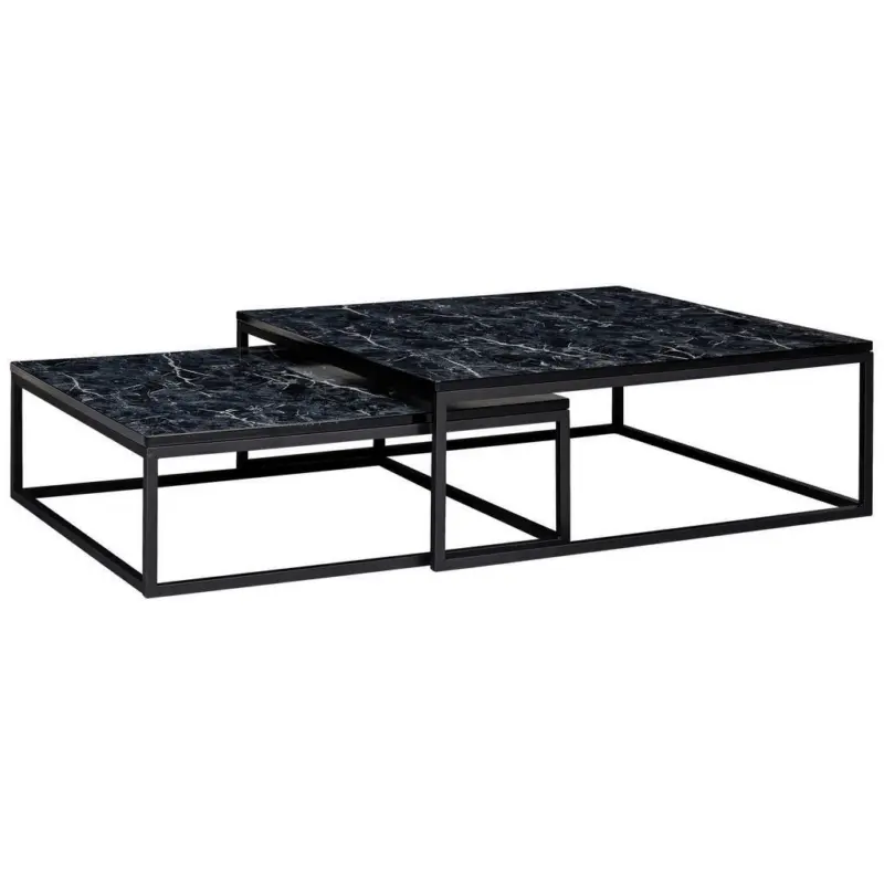 Couchtisch in Holzwerkstoff 75/75/27 cm