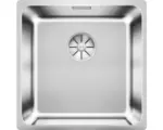 Hornbach Spüle Blanco Solis 400-U 440x440 mm Edelstahl Bürstfinish