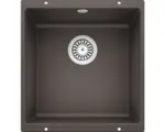 Hornbach Spüle Blanco Rotan 400-U 430x460 mm cafe
