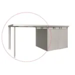 XXXLutz Lauterach - Ihr Möbelhaus bei Bregenz Seitendach Gerätehaus Highline 282/222/235 cm