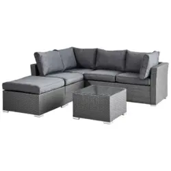 Loungegarnitur 16-teilig 214/216 cm