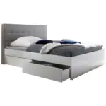 XXXLutz Lauterach - Ihr M&ouml;belhaus bei Bregenz Stauraumbett 140/200 cm in Grau, Wei&szlig;