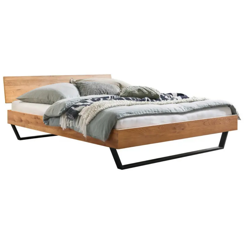 Bett 140/200 cm in Wildeiche