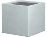 Hornbach Pflanztopf Lafiora Emilia Kunststein 36,5 x 36,5 x 34,5 cm hellgrau