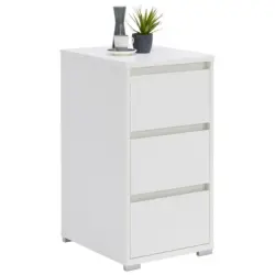 Nachtkästchen in Weiß