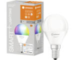 Hornbach LED Lampe Ledvance P40 E14 / 5 W ( 40 W ) matt 470 lm 2700 6500 4000 K RGBW Smart WiFi matt